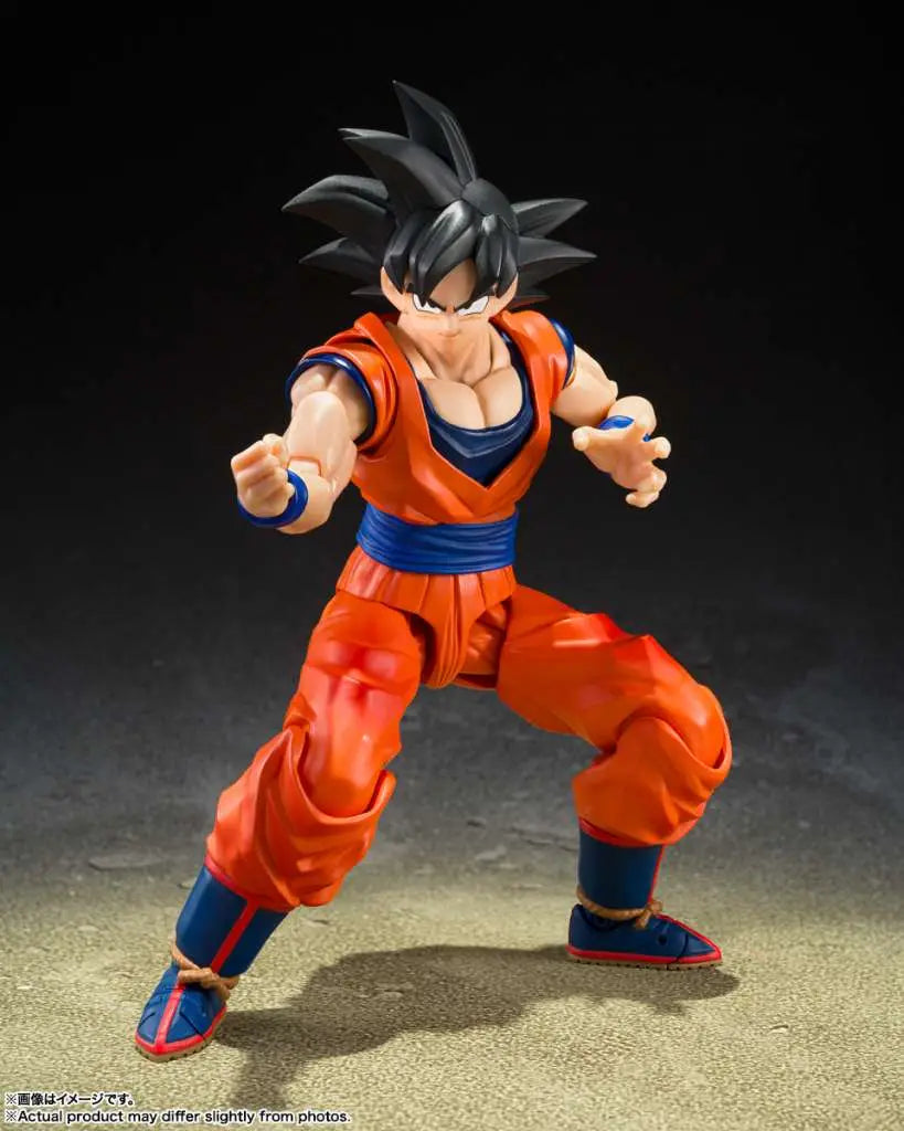 Bandai Tamashii Nations - S.H.Figuarts - Dragon Ball Z - Son Goku (Kind-hearted Saiyan) - 16 cm Action Figure