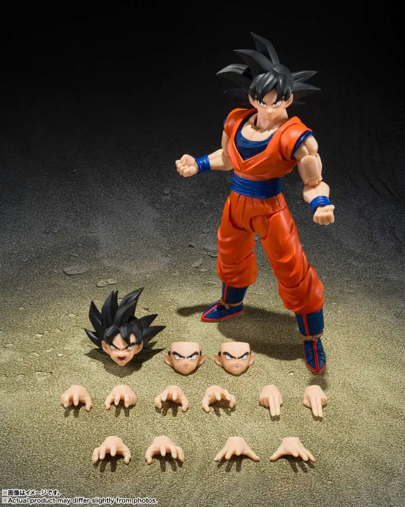 Bandai Tamashii Nations - S.H.Figuarts - Dragon Ball Z - Son Goku (Kind-hearted Saiyan) - 16 cm Action Figure