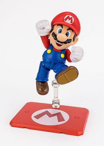 Bandai Tamashii Nations - S.H.Figuarts - Super Mario - Super Mario - 10 cm Action Figure