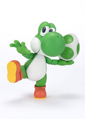 Bandai Tamashii Nations - S.H.Figuarts - Super Mario - Yoshi - 11 cm Action Figure