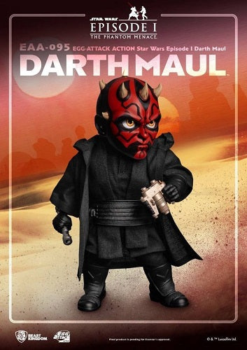 Beast Kingdom - Egg Attack - Star Wars Episode I - Darth Maul (EEA-095) - 6” Figure (Been Open)