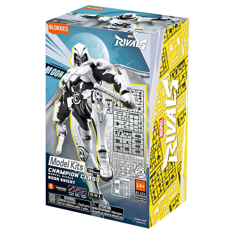 Blokees - Marvel Rivals - Champion Class #10 - Moon Knight - 15 cm Model Kit