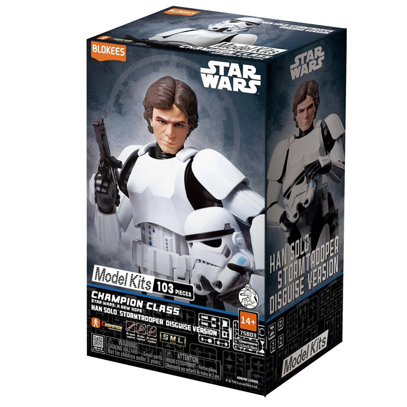 Blokees - Star Wars: Eine neue Hoffnung - Champion Class 03 - Han Solo (Stormtrooper-Verkleidung) - 15 cm Modellbausatz