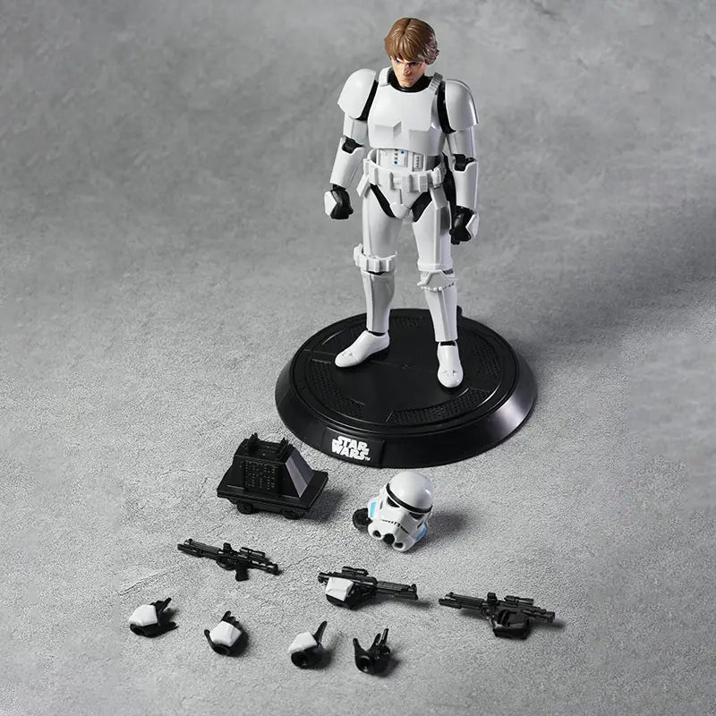 Blokees - Star Wars: A New Hope - Champion Class 04 - Luke Skywalker (Stormtrooper Disguise) - 15 cm Model Kit