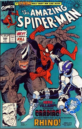 CGC - Universal Grade - Marvel - Amazing Spider-Man #344 (02/1991, 7.0) - Graded Comic Book