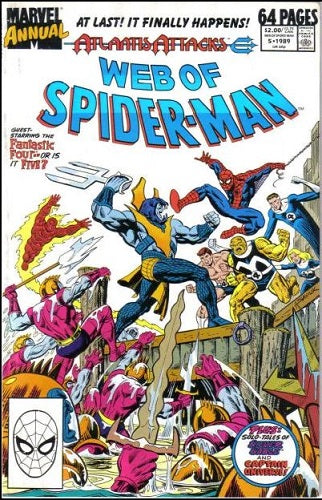 CGC - Universal Grade - Marvel - Web of Spider-Man Annual #5 (1989, 9.4) - Graded Comic Book