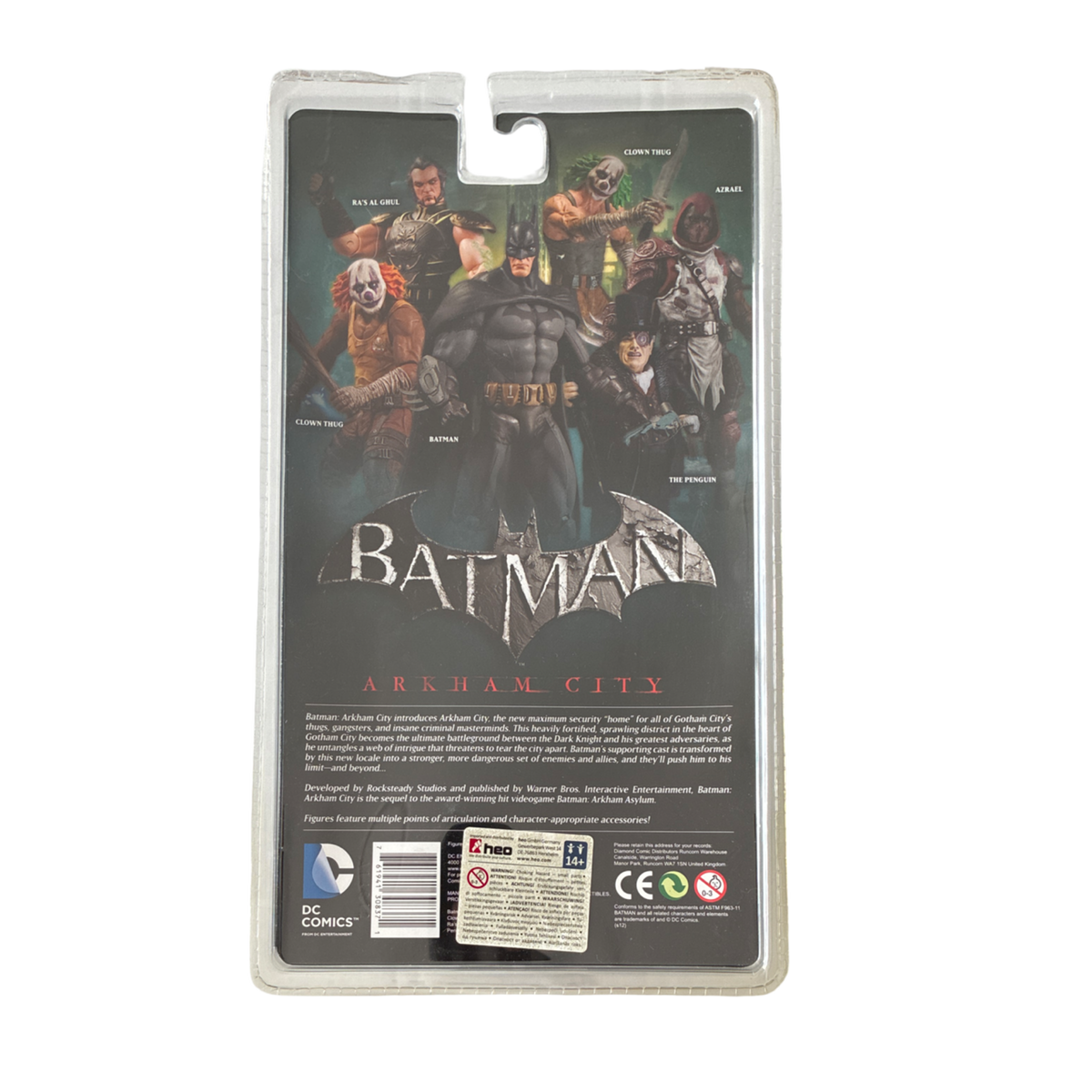 DC Collectibles - Batman: Arkham City - Series 3 - Ra's al Ghul - 7” Action Figure