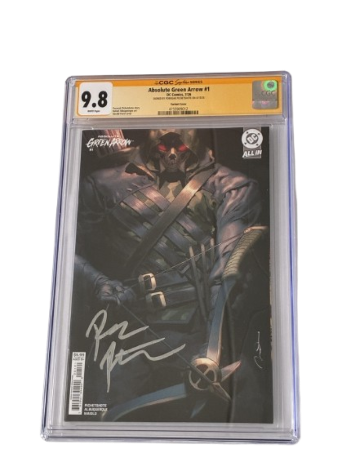 DC Comics - Absolute Green Arrow #1 (07/2026, Gerald Parel Variant, Signed by Pornsak Pichetshote) - CGC 9.8 Signature Series - Graded Comic Book