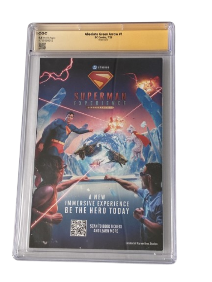 DC Comics - Absolute Green Arrow #1 (07/2026, Gerald Parel Variant, Signed by Pornsak Pichetshote) - CGC 9.8 Signature Series - Graded Comic Book