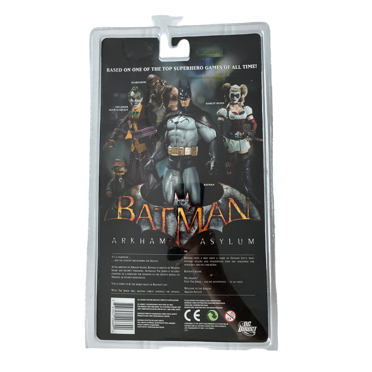 DC Direct - Batman: Arkham Asylum - Series 1 - Batman - 7” Action Figure