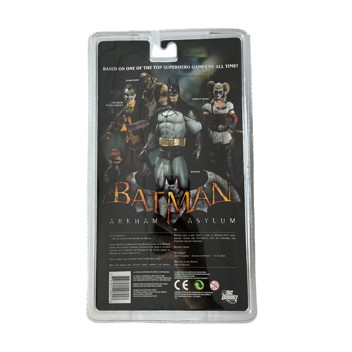 DC Direct - Batman: Arkham Asylum - Series 1 - Harley Quinn - 7” Action Figure
