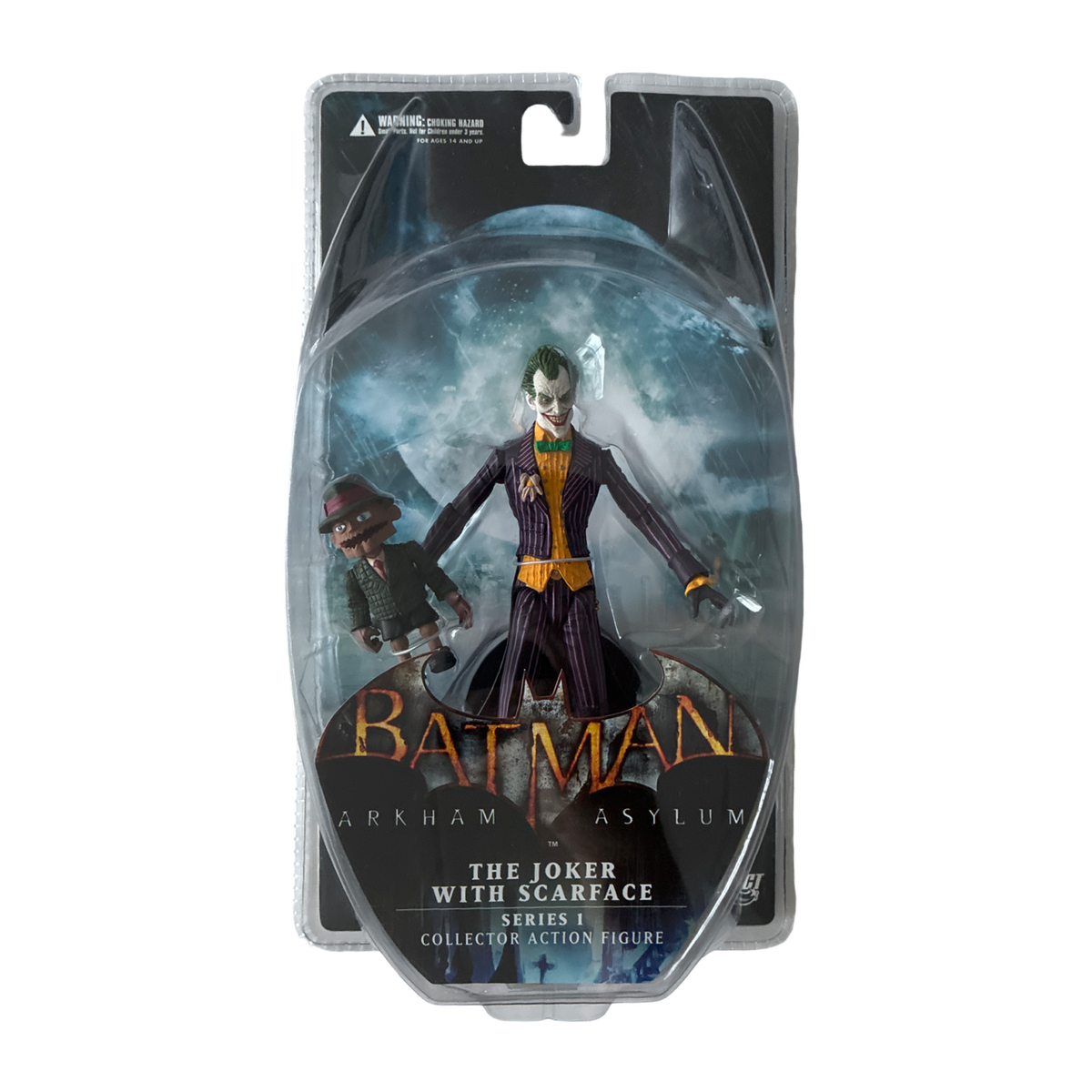 DC Direct - Batman: Arkham Asylum - Series 1 - The Joker with Scarface - 7” Action Figure