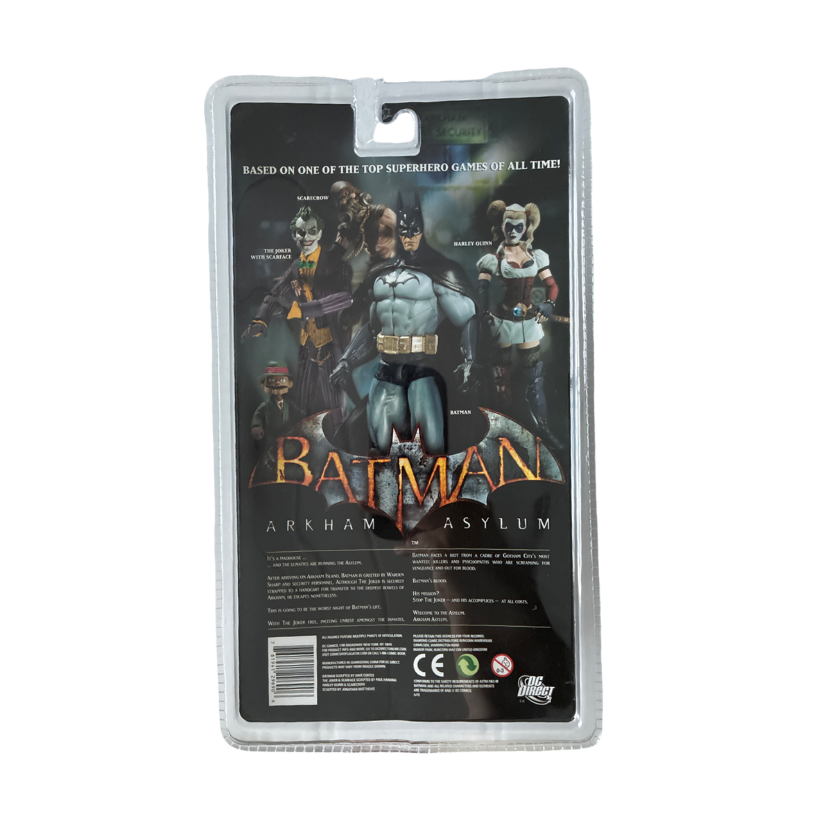 DC Direct - Batman: Arkham Asylum - Series 1 - The Joker with Scarface - 7” Action Figure