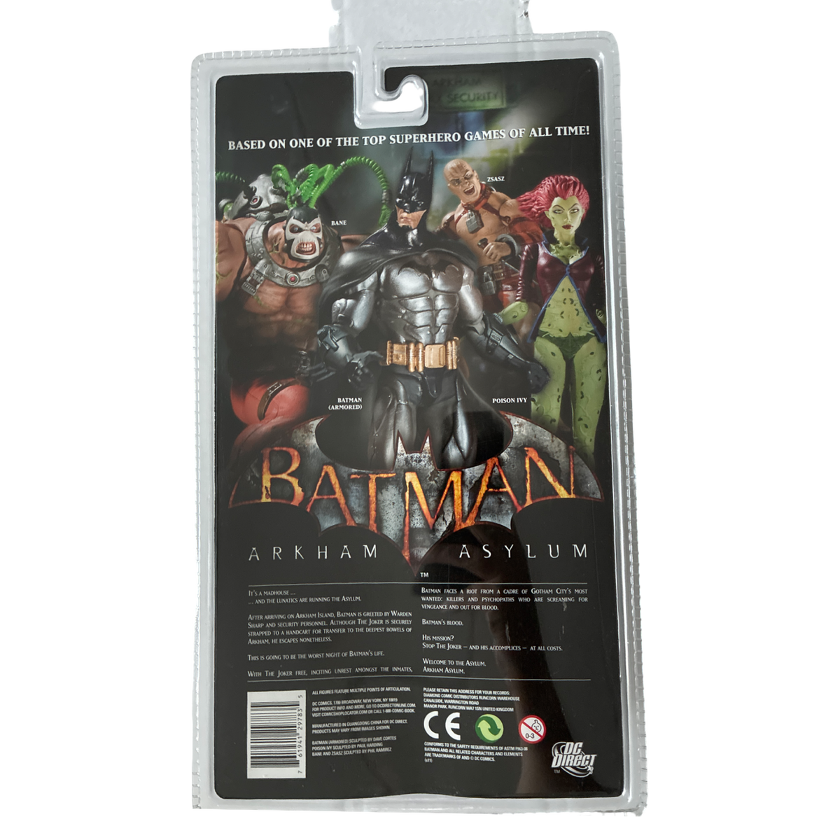 DC Direct - Batman: Arkham Asylum - Series 2 - Poison Ivy - 7” Action Figure