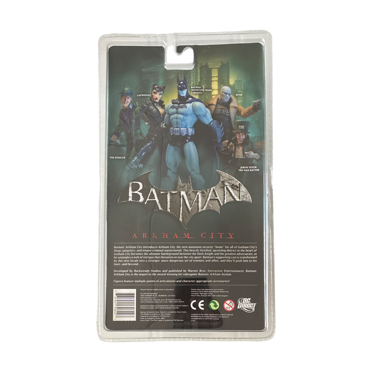 DC Direct - Batman: Arkham City - Series 2 - Hush - 7” Action Figure
