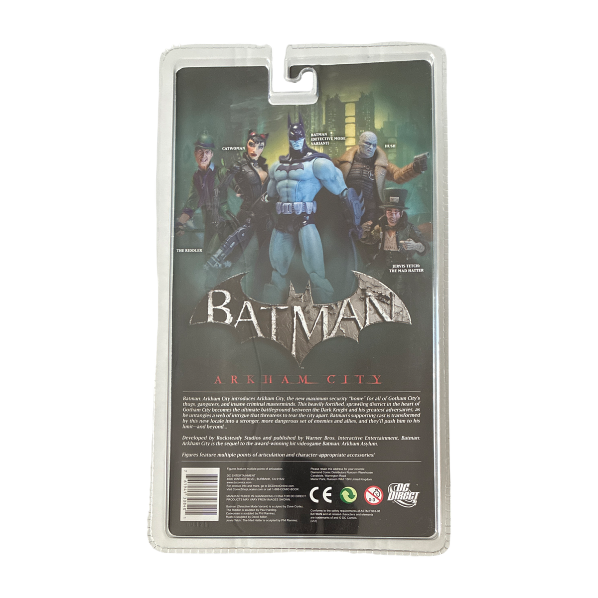DC Direct - Batman: Arkham City - Series 2 - Mad Hatter - 4.25” Action Figure