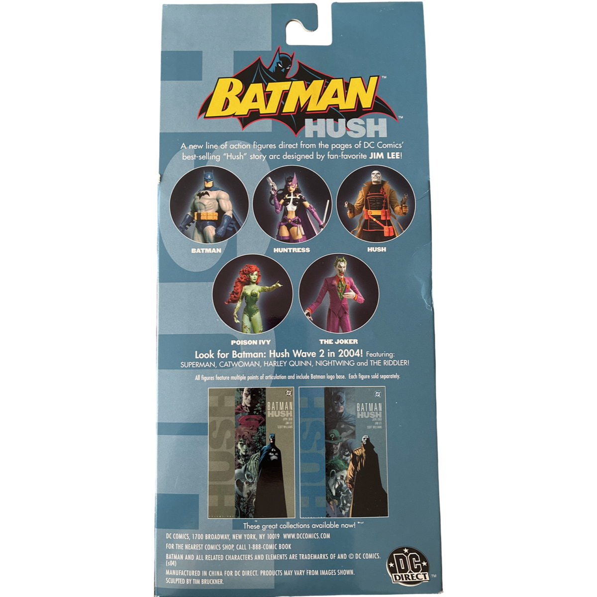 DC Direct - Batman: Hush - Serie 1 - Hush - 7” Actionfigur