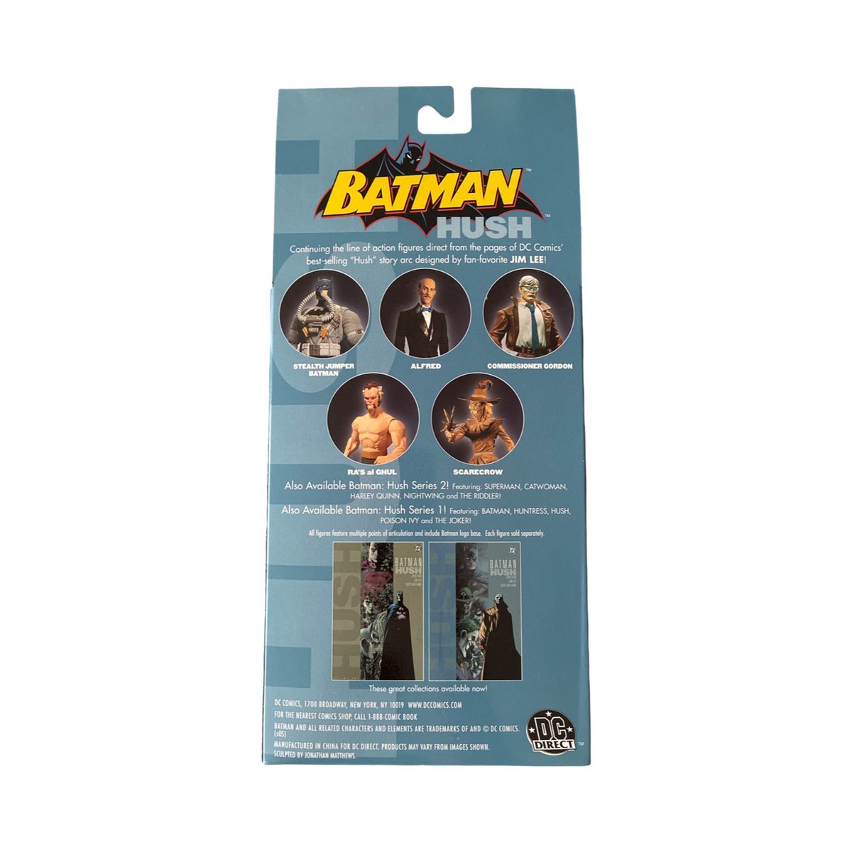 DC Direct – Batman: Hush – Serie 3 – Scarecrow – 18-cm-Actionfigur