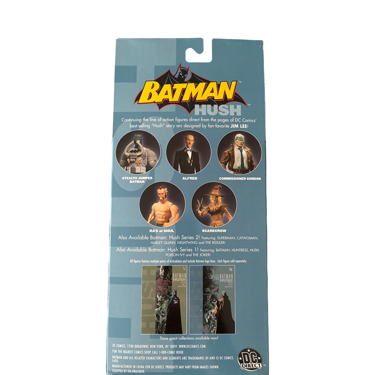 DC Direct – Batman: Hush – Serie 3 – Stealth Jumper Batman – 18 cm Actionfigur