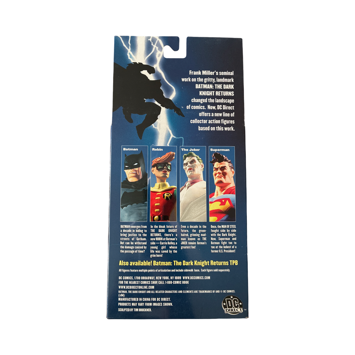 DC Direct – Batman: Die Rückkehr des Dunklen Ritters – Serie 1 – Robin (Carrie Kelley) – 13 cm Actionfigur