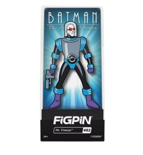 FigPin - Batman: The Animated Series - Mr. Freeze #482 - Collectible Pin with Premium Display Case (Limited to 2016)