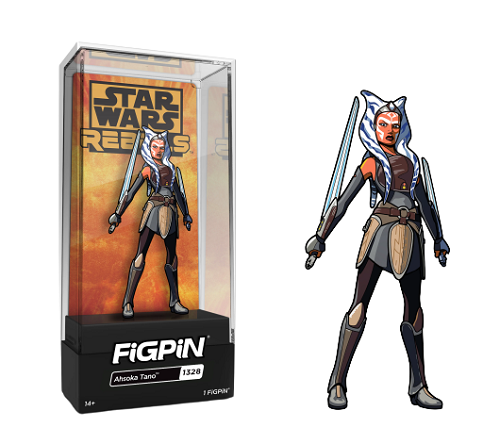 Figpin - Star Wars - Rebels - Ahsoka Tano 1328 - Collectible Pin with Premium Display Case