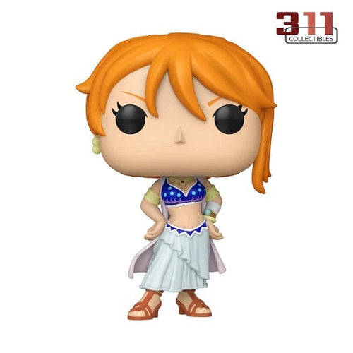 Funko - POP! - Animation - One Piece - Nami (Alabasta Arc) #2036 (Funko International Sticker) - Vinyl Figure