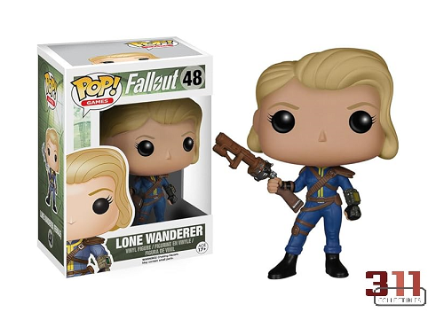 Funko - POP! - Games - Fallout - Lone Wanderer (Female) #48 - Vinyl Figure