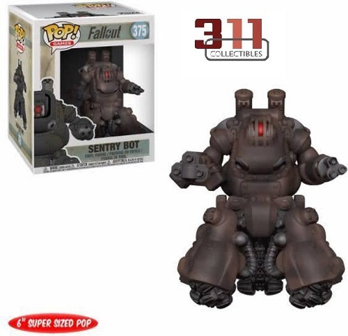 Funko - POP! - Games - Fallout - Sentry Bot (6 Inch) #375 - Vinyl Figure