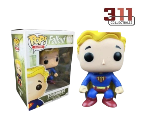 Funko - POP! - Games - Fallout - Vault Boy (Toughness Perk) #100 - Vinyl Figure