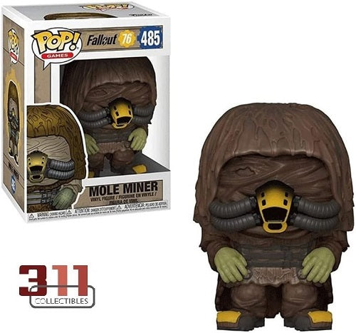 Funko - POP! - Games - Fallout 76 - Mole Miner #485 - Vinyl Figure