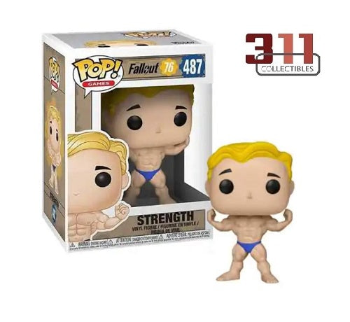 Funko - POP! - Games - Fallout 76 - Strength #487 - Vinyl Figure