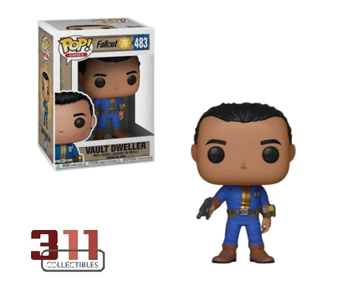Funko - POP! - Games - Fallout 76 - Vault Dweller #483 - Vinyl Figure