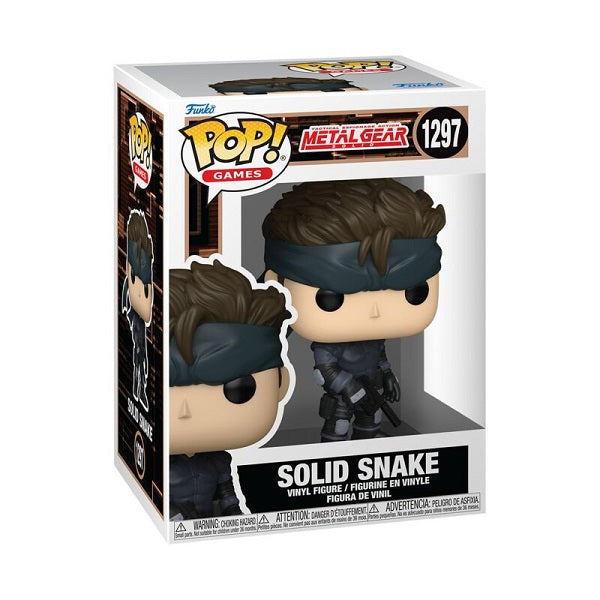 Funko - POP! - Games - Metal Gear : Solid - Solid Snake #1297 - Vinyl Figure