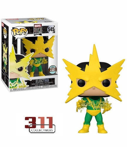 Funko - POP! - Marvel - 80 Years - Electro #545 (Specialty Series) - Vinyl Figure