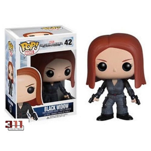 Funko - POP! - Marvel - Captain America: The Winter Soldier - Black Widow #42 - Vinyl Figure