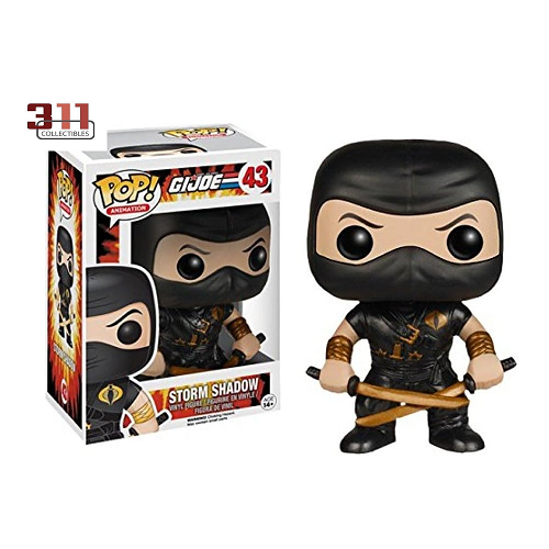 Funko - POP! - Movies - G.I. Joe - Storm Shadow #43 (Black Variant) - Vinyl Figure