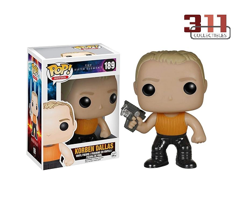 Funko - POP! - Movies - The Fifth Element - Korben Dallas #189 - Vinyl Figure