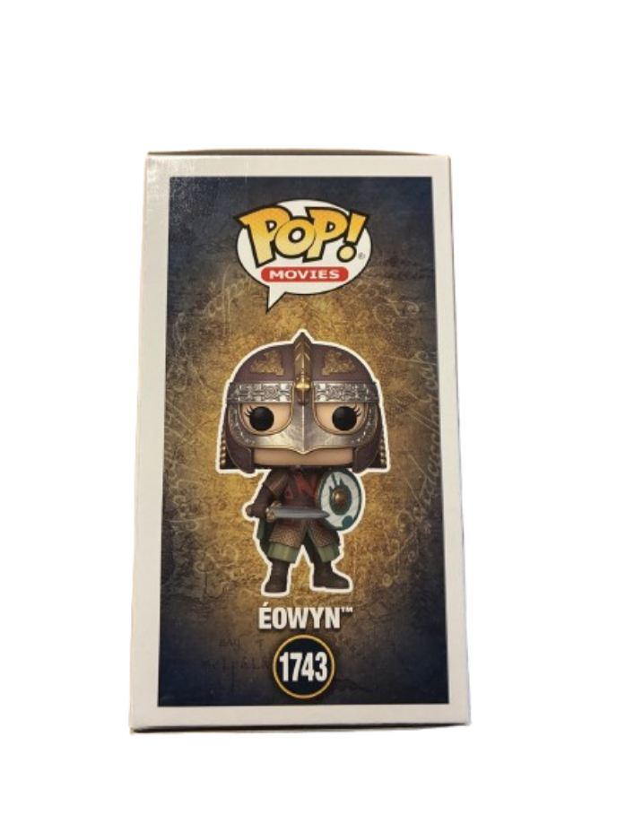 Funko - POP! - Movies - The Lord of the Rings - Éowyn #1743 (Masked Chase, signiert von Miranda Otto, Charaktername & Zitat, SWAU COA) - Vinylfigur