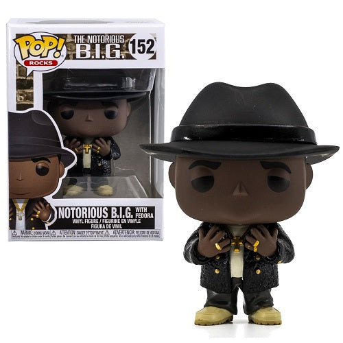 Funko - POP! - Rocks - The Notorious BIG - Notorious BIG (/w Fedora) #152 - Vinyl Figure