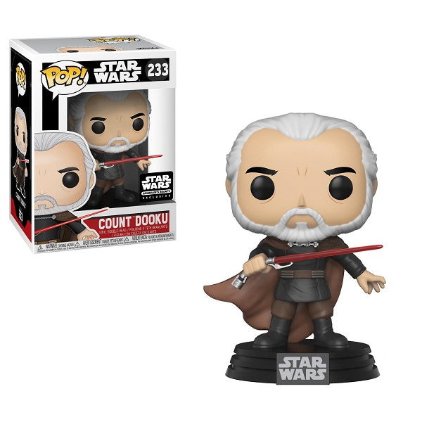 Funko - POP! - Star Wars - Count Dooku #233 (Star Wars Smuggler's Bounty Exclusive) - Vinyl Figure