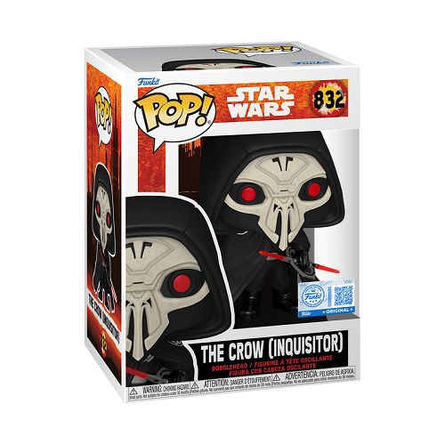 Funko - POP! - Star Wars - The Crow (Inquisitor) (Retail Exclusive) #832 - Vinyl Figure