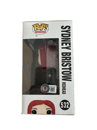 Funko - POP! - Television - Alias - Sydney Bristow (Redhead) #532 - Signed by Jennifer Garner - Vinyl Figure - Met COA van SWAU