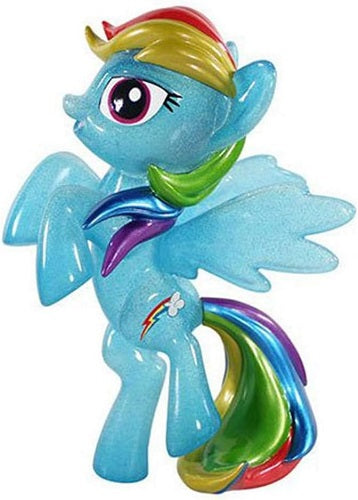Funko Hikari ! - My Little Pony - Rainbow Dash (Paillettes, Métallisé) - Édition limitée à 1000 exemplaires - Figurine en vinyle