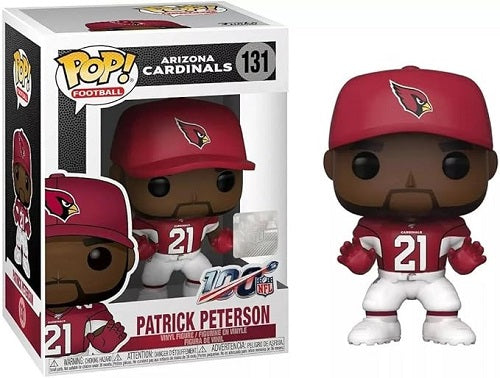 Funko POP! - American Football - Arizona Cardinals - Patrick Peterson #131 (Home Uniform) (NFL Official) - Vinyl Figure