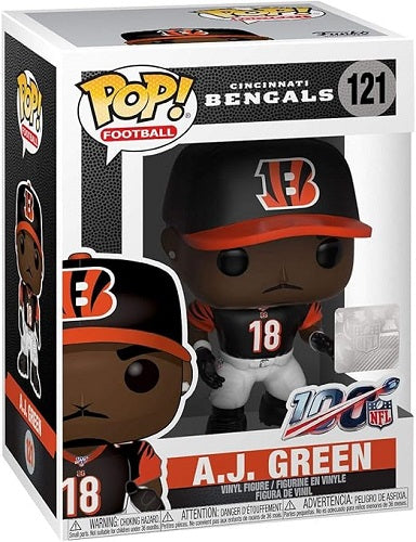 Funko POP! - American Football - Cincinnati Bengals - AJ Green #121 (NFL Official) - Vinyl Figure