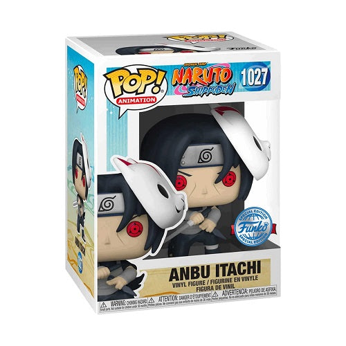 Funko - POP! - Animation - Naruto Shippuden - Anbu Itachi n° 1027 (Édition spéciale avec autocollant) - Figurine en vinyle
