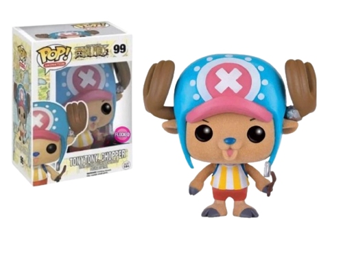 Funko - POP! - Animation - One Piece - Tony Tony Chopper n° 99 (Flocage) - Figurine en vinyle