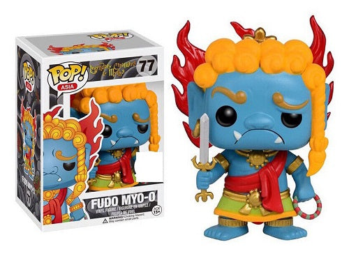 Funko POP! - ASIA - Legendary Creatures and Myths - Fudo Myo-O (Blue) #77 - Vinyl Figure