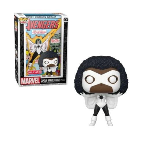 Funko POP! - Couverture de BD - Marvel - Captain Marvel (Monica Rambeau) n° 3 - Exclusivité Target - Figurine en vinyle